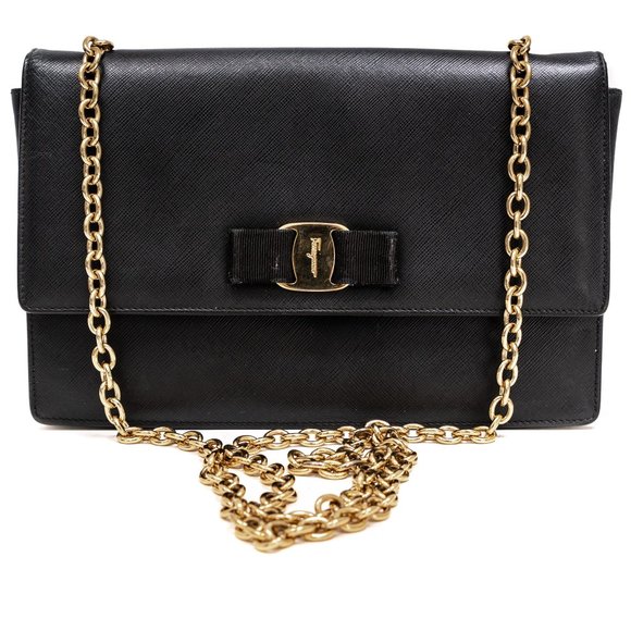 Salvatore Ferragamo Handbags - SALVATORE FERRAGAMO Vara Shoulder Bag